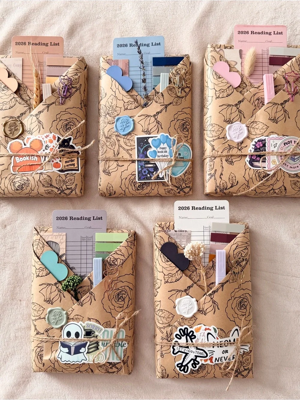 Cozy Book Lover Gift Box 📚 Blind Date With a Book + Goodies
